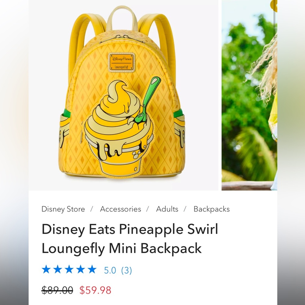 Dolewhip LoungeFly Backpack